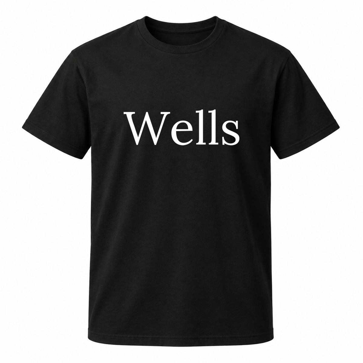 Wells T-Shirt in black