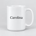 Carolina Mug in white