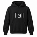 Tall Hoodie in black