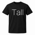 Tall T-Shirt in black