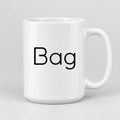 Bag Mug in white