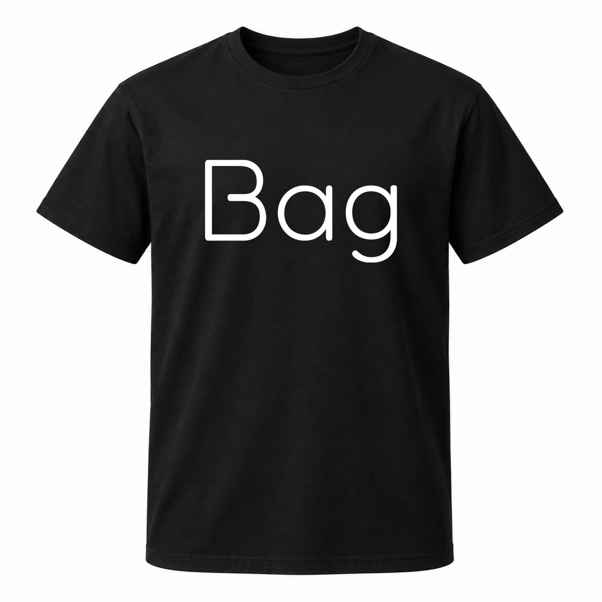 Bag T-Shirt in black