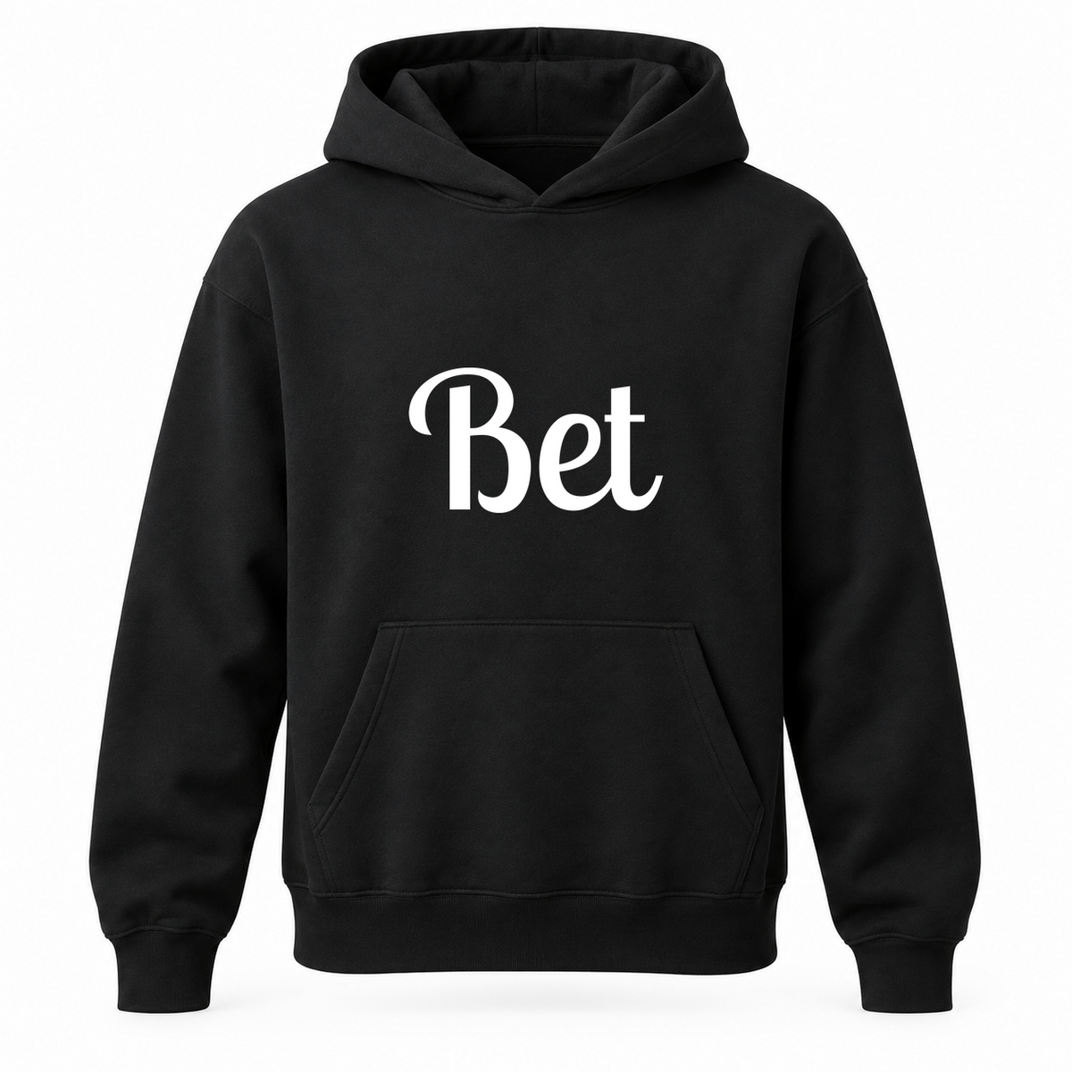 Bet Hoodie in black