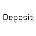 Deposit die-cut sticker