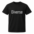 Diverse T-Shirt in black
