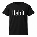 Habit T-Shirt in black