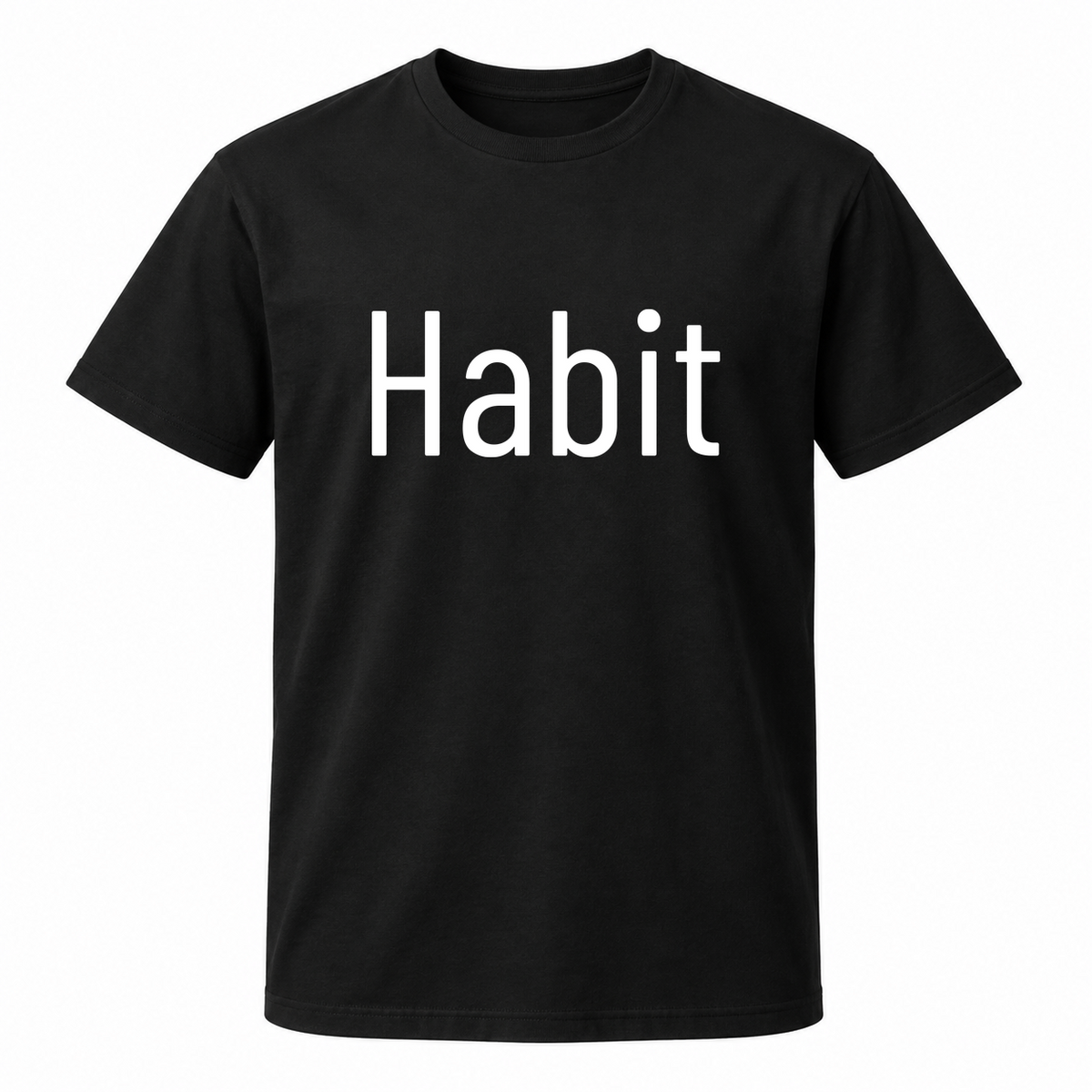 Habit T-Shirt in black