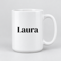 Laura Mug in white