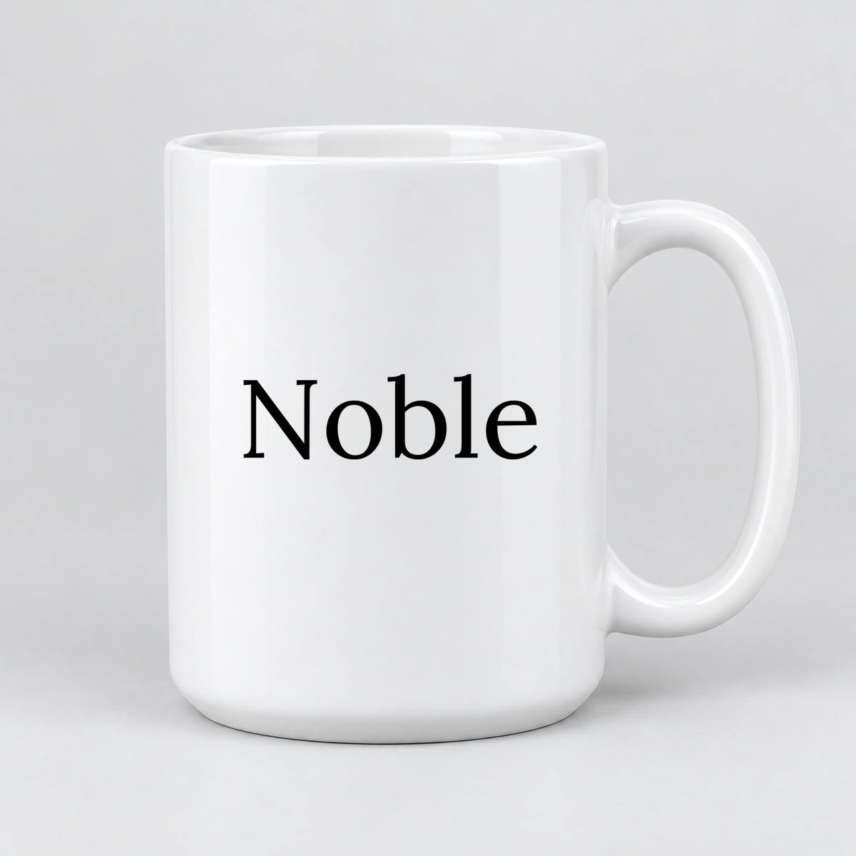 Noble Mug in white