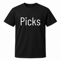 Picks T-Shirt in black