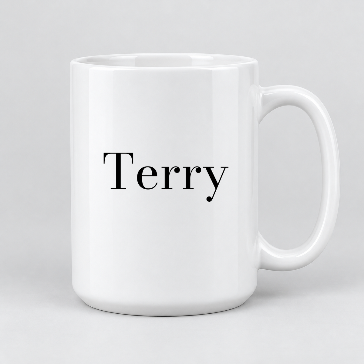 Terry Mug in white