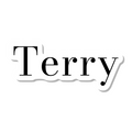 Terry die-cut sticker
