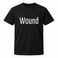 Wound T-Shirt in black