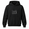 Lock Hoodie in black