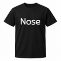 Nose T-Shirt in black