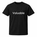 Valuable T-Shirt in black