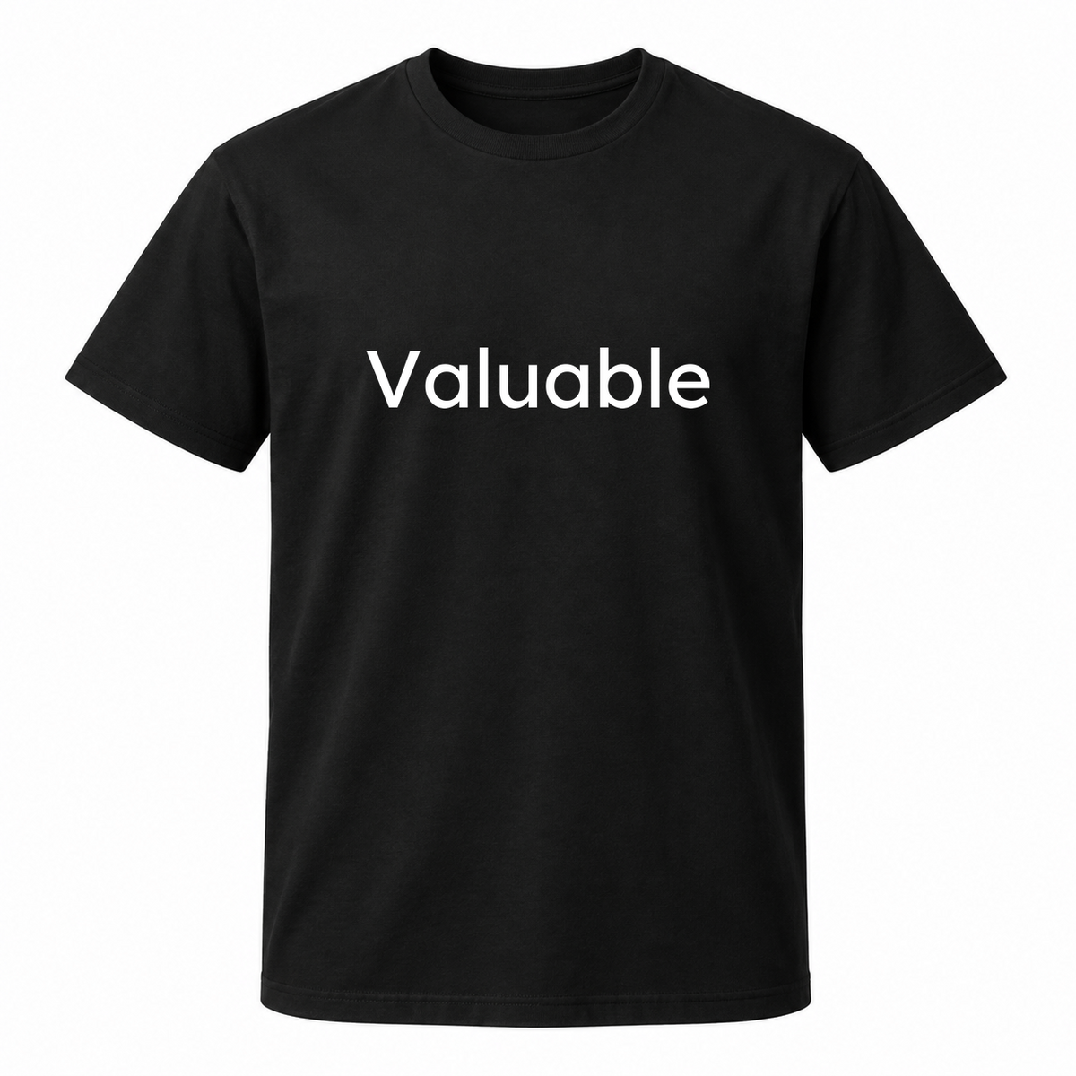 Valuable T-Shirt in black