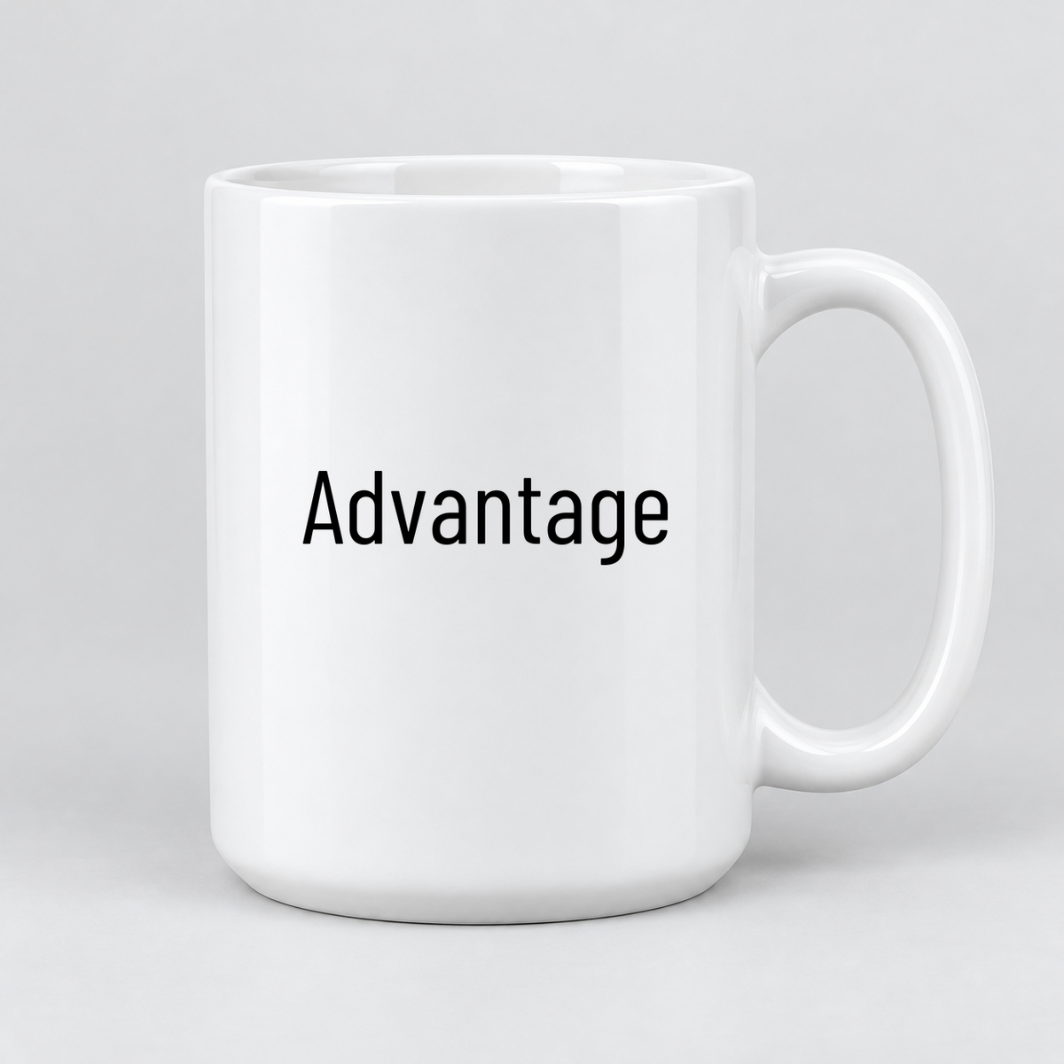 Advantage Mug in white