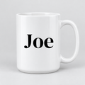 Joe Mug in white