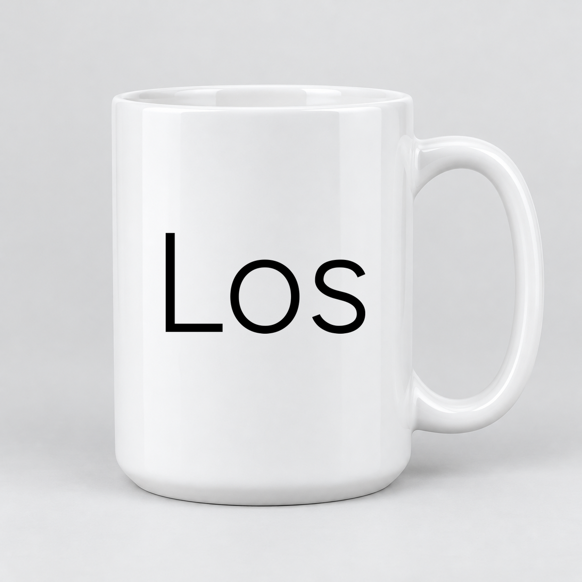 Los Mug in white