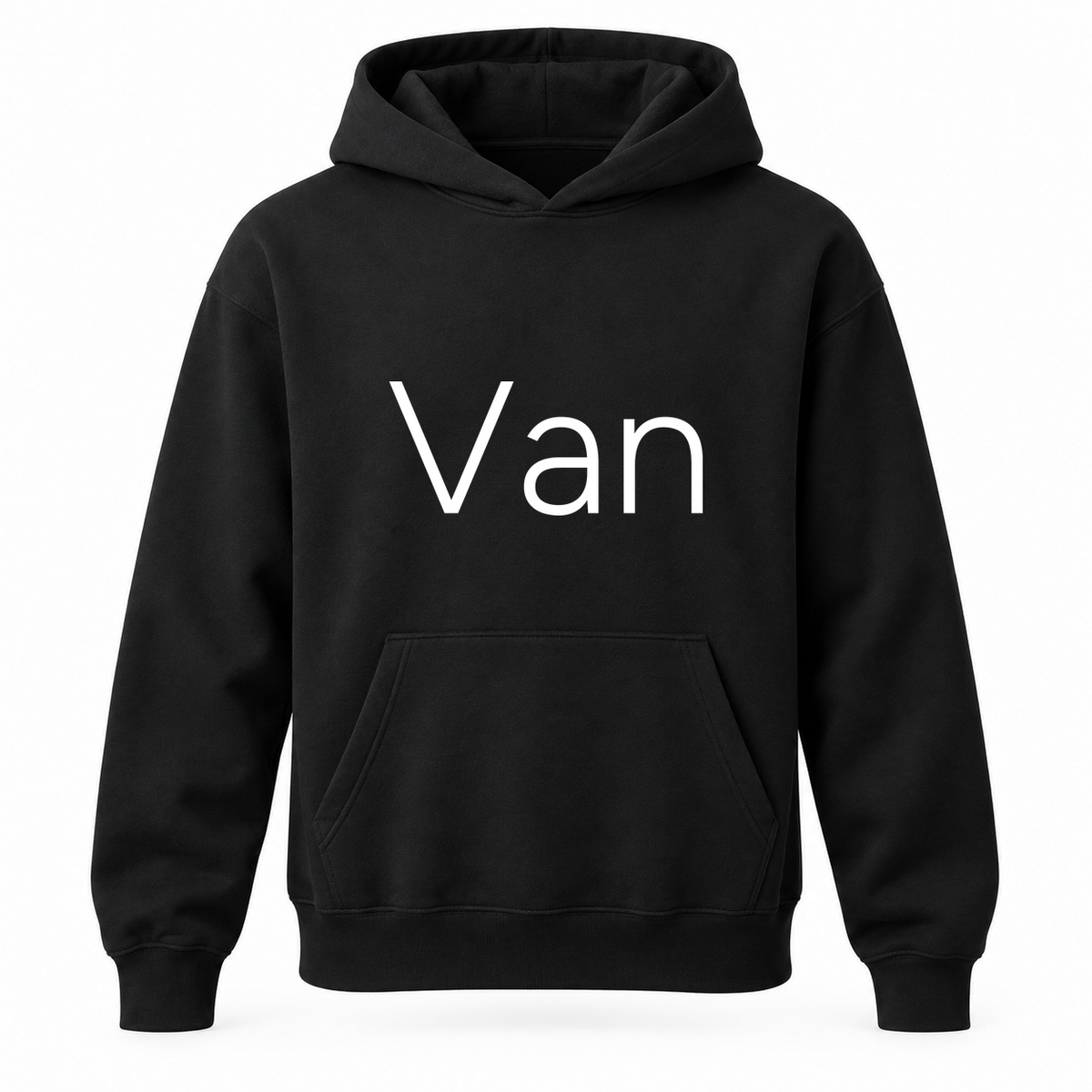 Van Hoodie in black