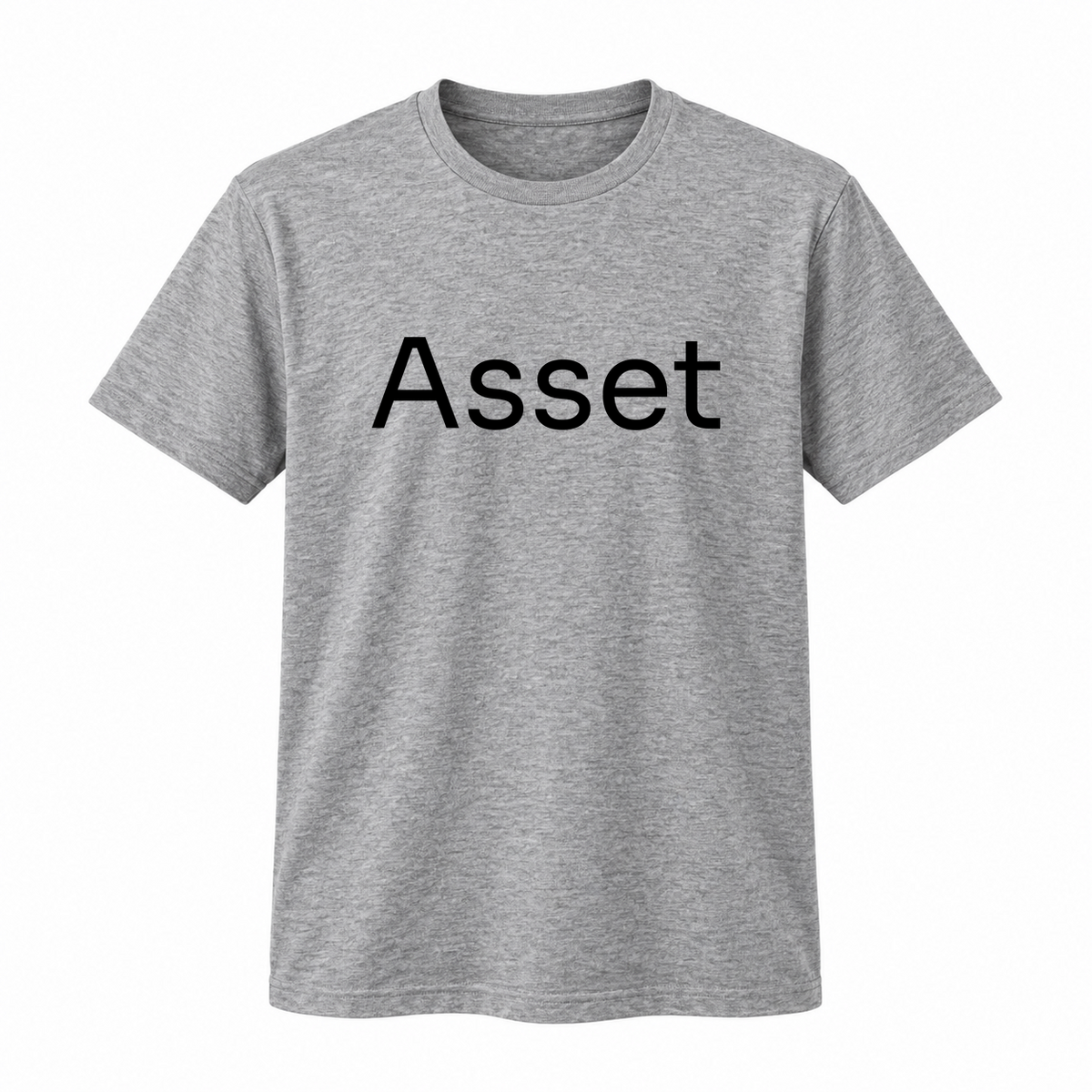 Asset T-Shirt in gray