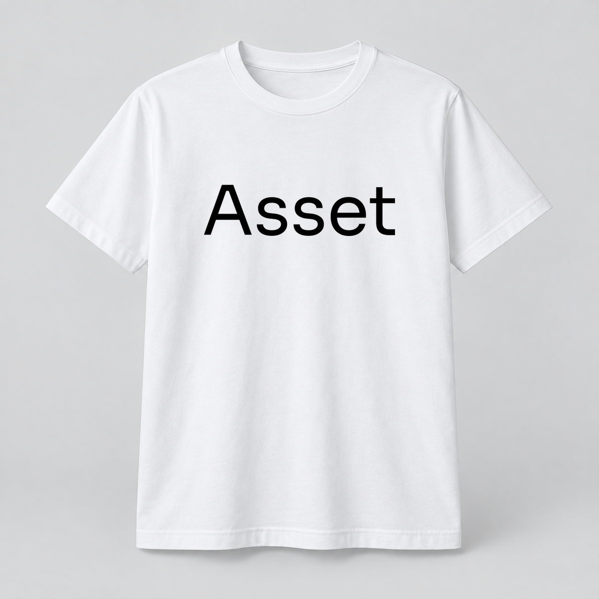 Asset T-Shirt in white