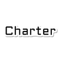 Charter die-cut sticker