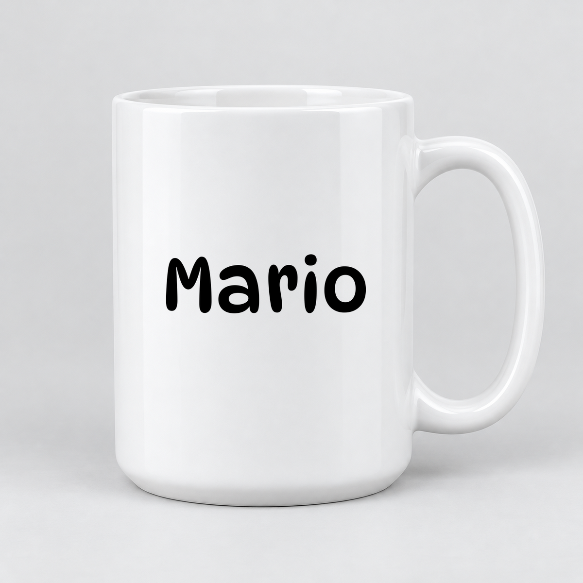 Mario Mug in white