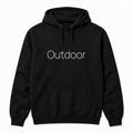 Outdoor Hoodie in black