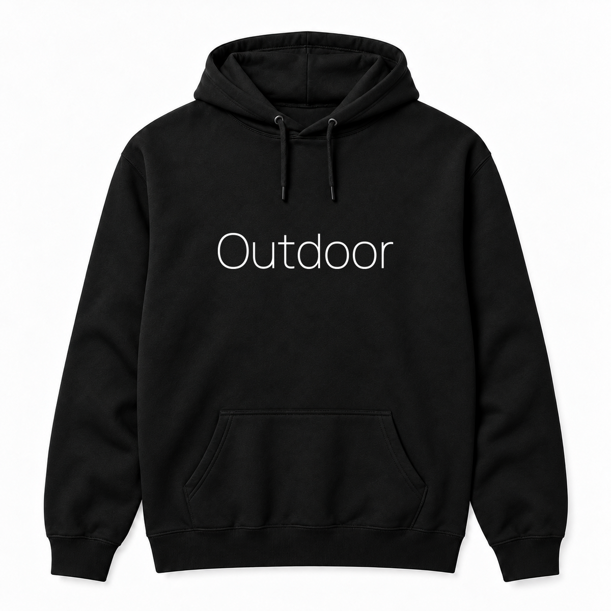 Outdoor Hoodie in black