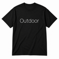 Outdoor T-Shirt in black