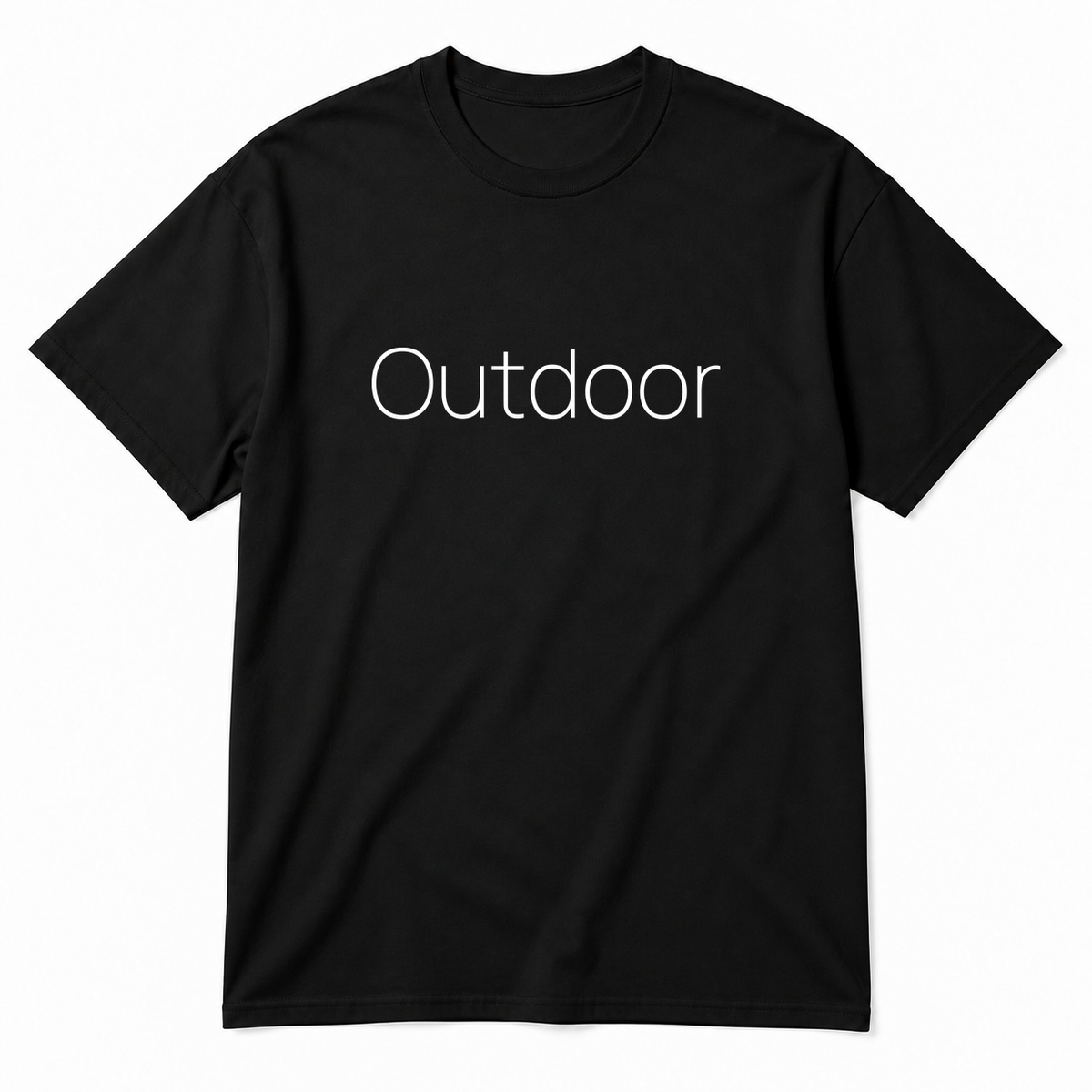 Outdoor T-Shirt in black