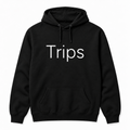 Trips Hoodie in black