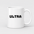 Ultra Mug in white with handle right