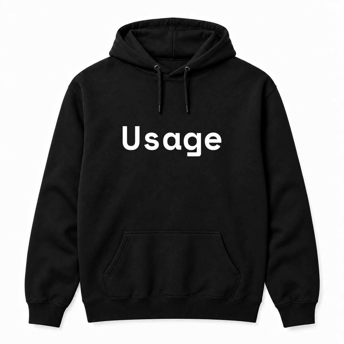 Usage Hoodie in black