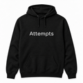Attempts Hoodie in black