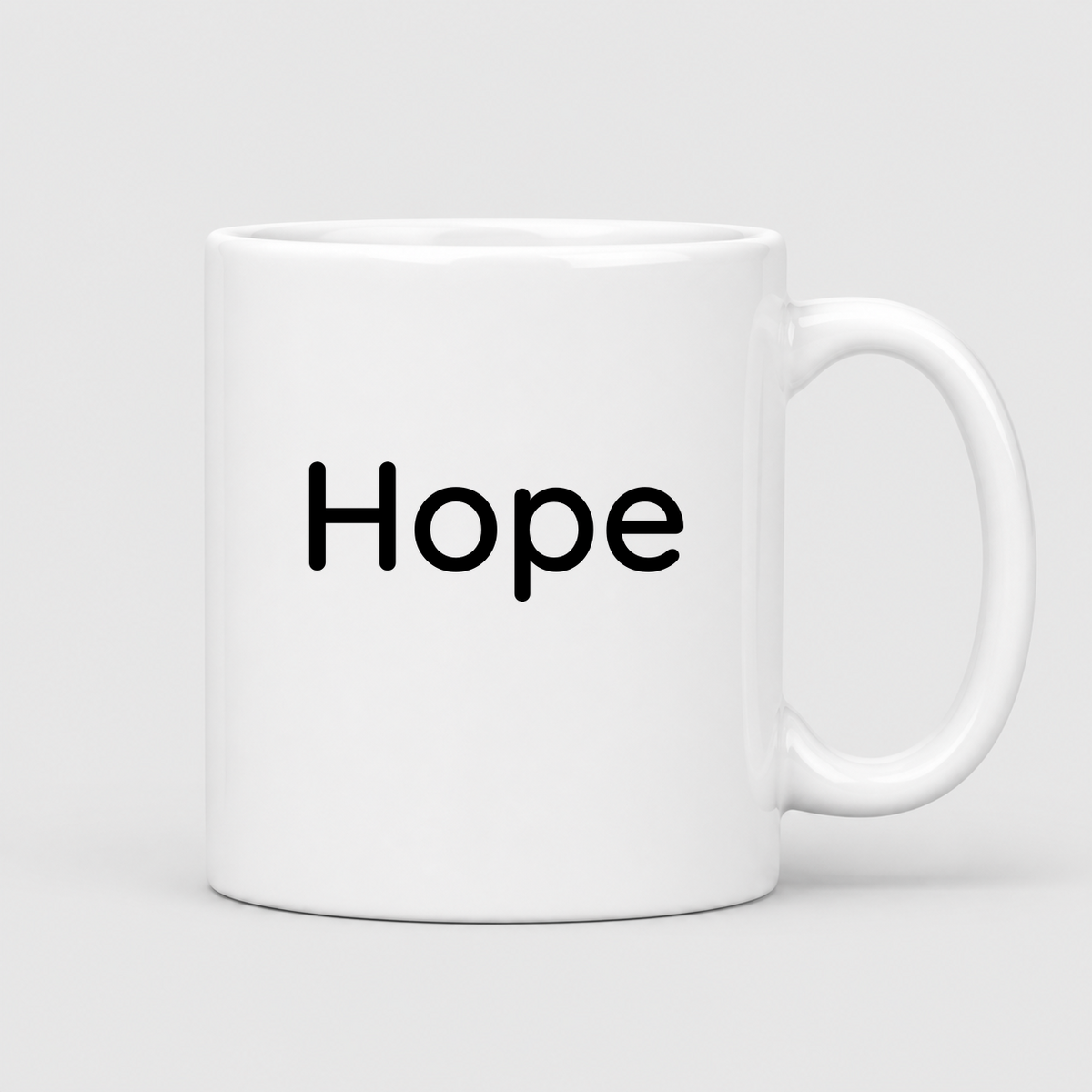 Hope Mug in white