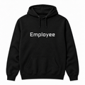 Employee Hoodie in black