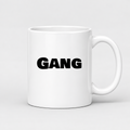 Gang Mug in white with handle right