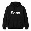 Sons Hoodie in black