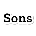 Sons die-cut sticker