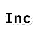 Inc die-cut sticker