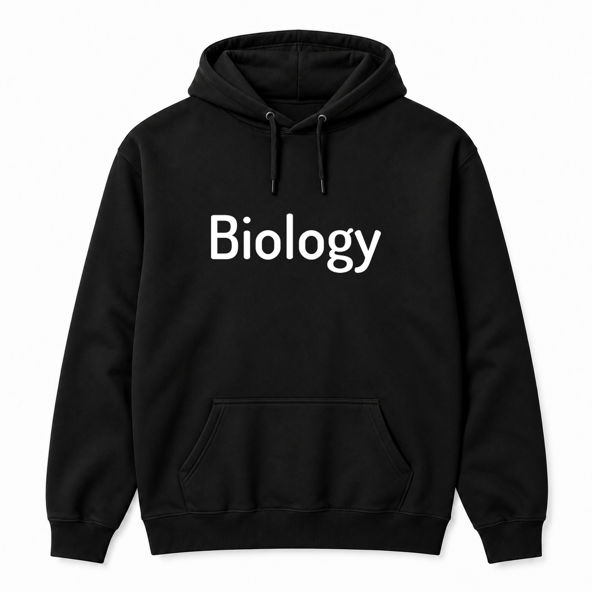 Biology Hoodie in black