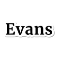 Evans die-cut sticker
