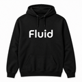 Fluid Hoodie in black