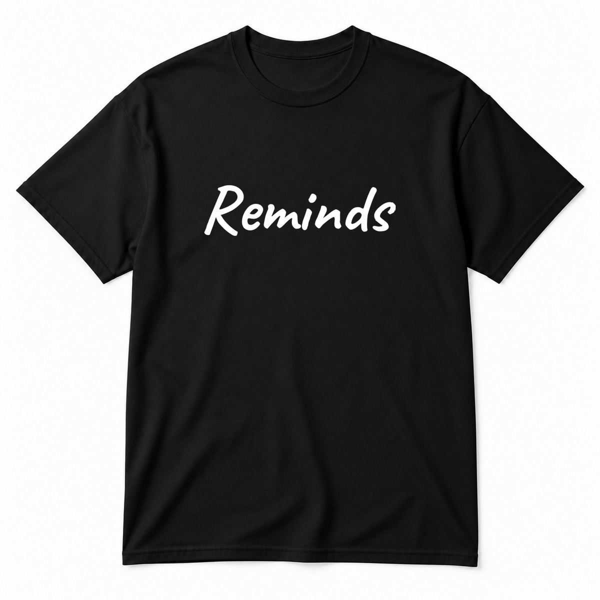 Reminds T-Shirt in black