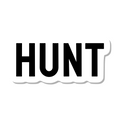 Hunt die-cut sticker