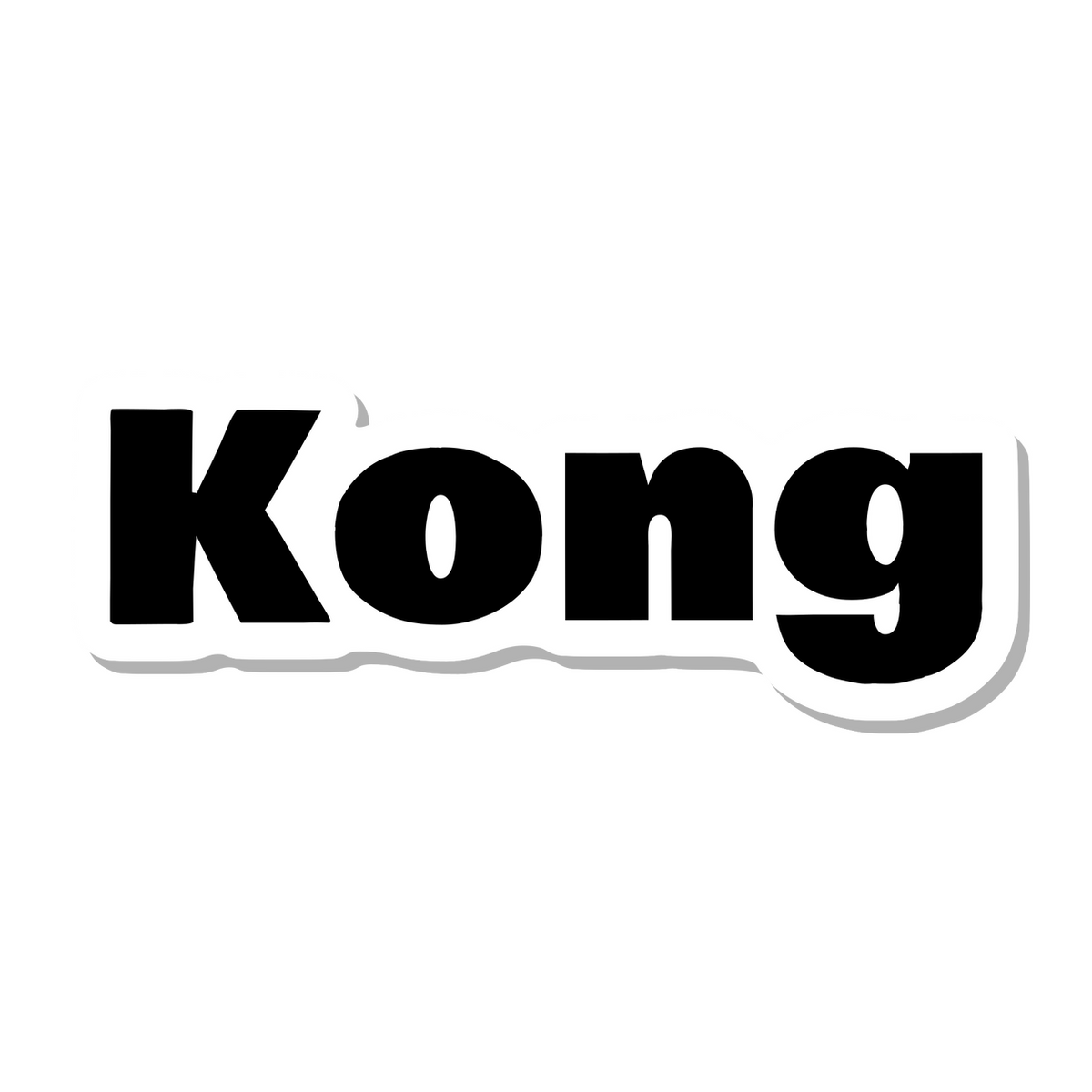 Kong die-cut sticker
