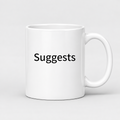 Suggests Mug in white with handle right